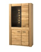 Vitriinkapp Velvet Natura 12 + led valgustus